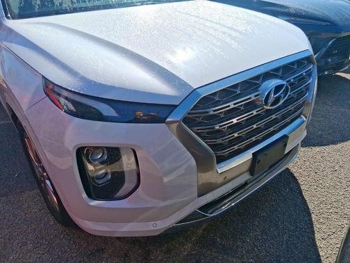 White 2020 Hyundai PALISADE Limited