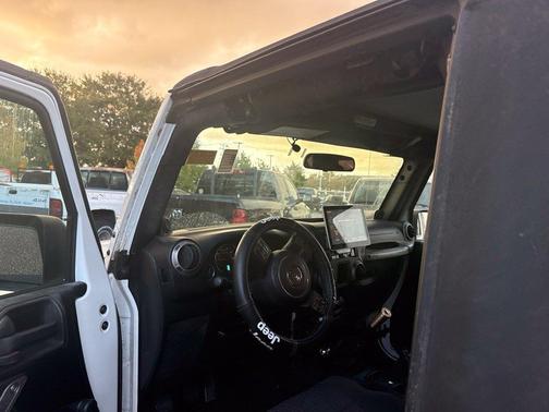 White 2012 Jeep Wrangler Sport
