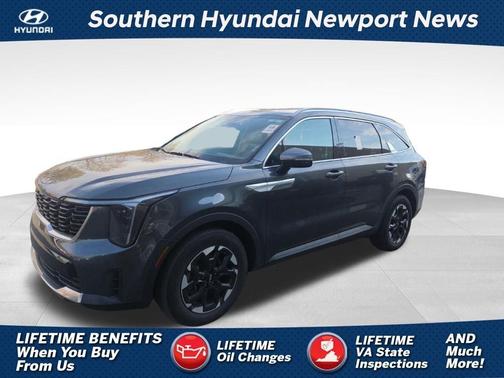 Gray 2024 Kia Sorento S