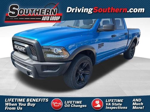 Blue 2024 RAM 1500 Classic SLT