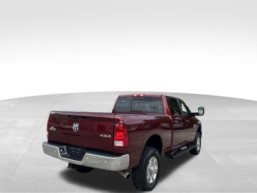 Red 2018 RAM 3500 Big Horn