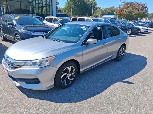 Silver 2017 Honda Accord LX
