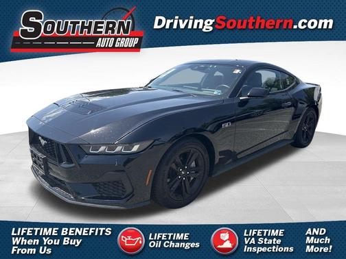 Black 2025 Ford Mustang GT