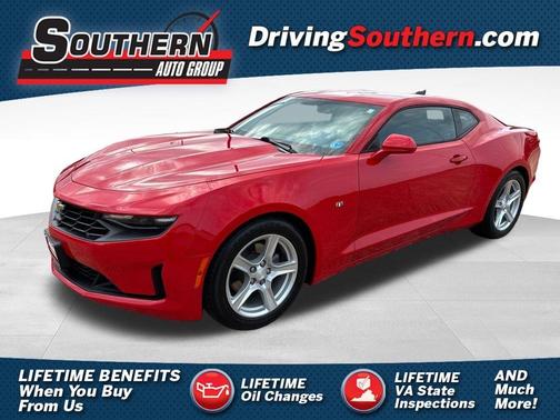 Red 2021 Chevrolet Camaro 1LT
