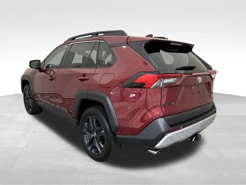 Red 2022 Toyota RAV4 Adventure