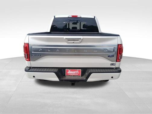 White 2017 Ford F-150 Platinum