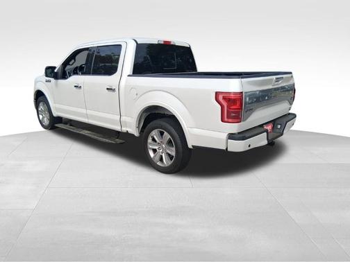 White 2017 Ford F-150 Platinum