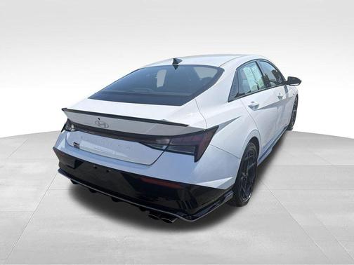 White 2025 Hyundai ELANTRA N Line