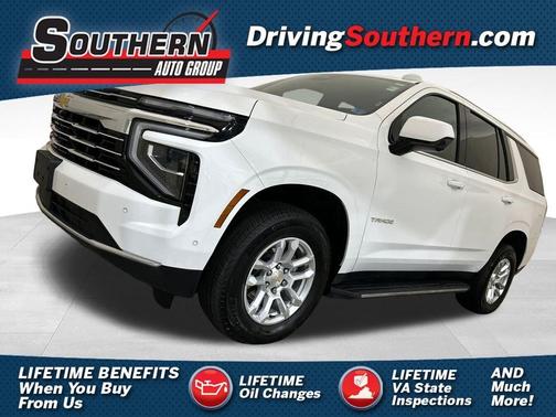 White 2025 Chevrolet Tahoe LT