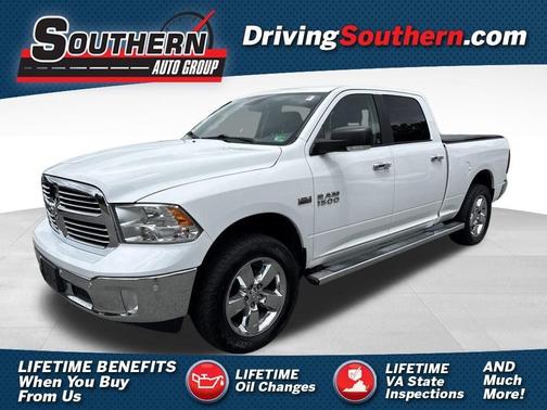 White 2017 RAM 1500 Big Horn