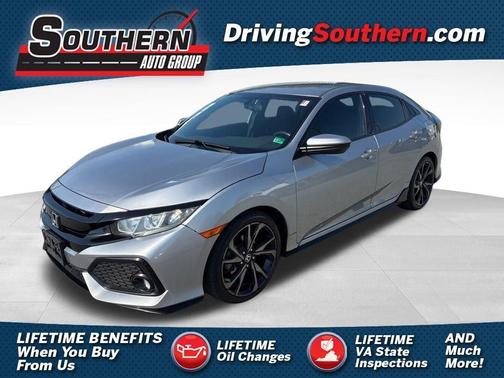 Silver 2017 Honda Civic Sport