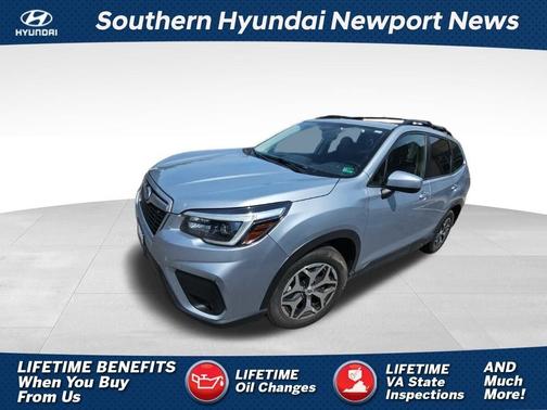 Ice Silver Metallic 2021 Subaru Forester Premium