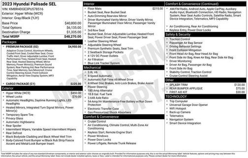 2023 Hyundai PALISADE SEL