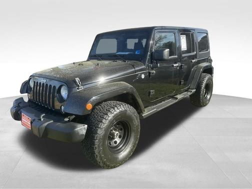 Black 2014 Jeep Wrangler Unlimited Sahara