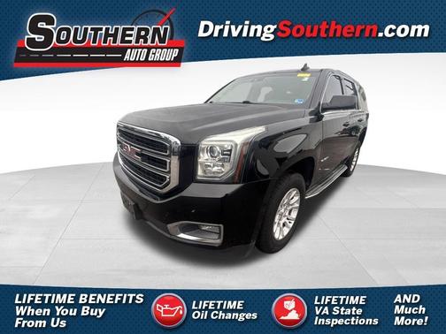 Black 2017 GMC Yukon SLT