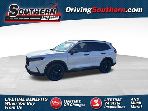 White 2026 Honda CR-V Hybrid Sport