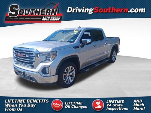 Gray 2019 GMC Sierra 1500 SLT