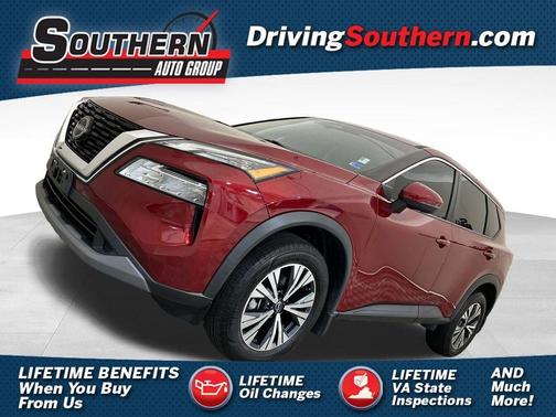 Scarlet Ember 2022 Nissan Rogue SV
