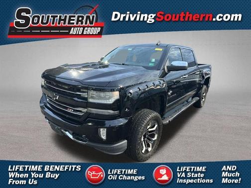Black 2016 Chevrolet Silverado 1500 LTZ