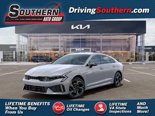 Wolf Gray 2026 Kia K5 GT-Line