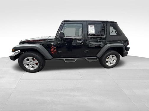 Black 2014 Jeep Wrangler Unlimited Rubicon