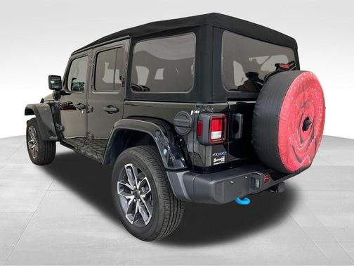 Black 2024 Jeep Wrangler 4xe Sport