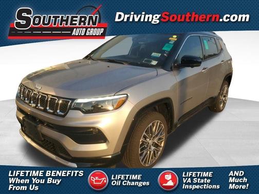 Silver 2023 Jeep Compass Limited