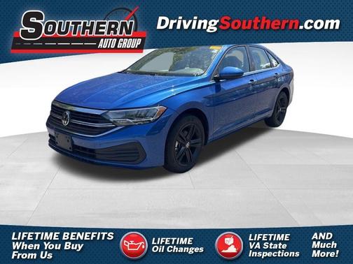Rising Blue Metallic 2023 Volkswagen Jetta 1.5T SE