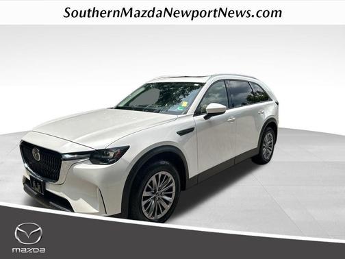 Rhodium White Metallic 2024 Mazda CX-90 3.3 Turbo Preferred