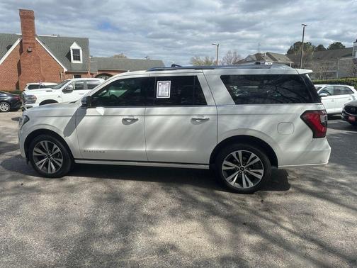 White 2021 Ford Expedition Max Platinum