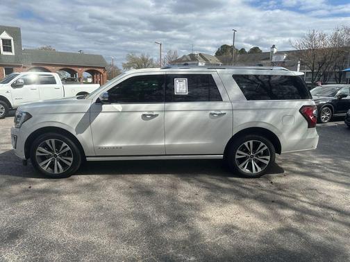 White 2021 Ford Expedition Max Platinum