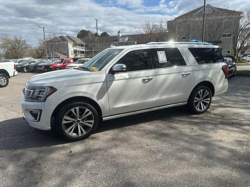 White 2021 Ford Expedition Max Platinum