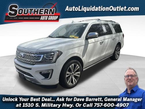 White 2021 Ford Expedition Max Platinum