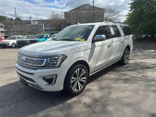 White 2021 Ford Expedition Max Platinum