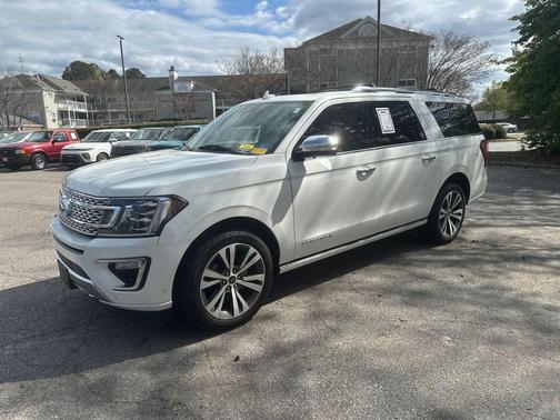 White 2021 Ford Expedition Max Platinum