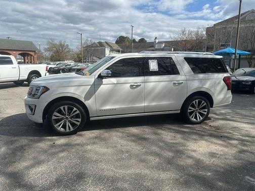 White 2021 Ford Expedition Max Platinum