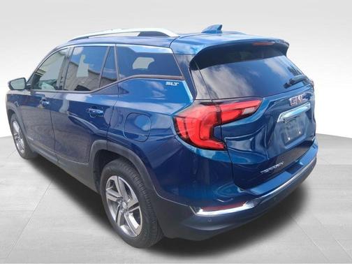 Blue 2020 GMC Terrain SLT