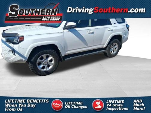 White 2018 Toyota 4Runner SR5 Premium