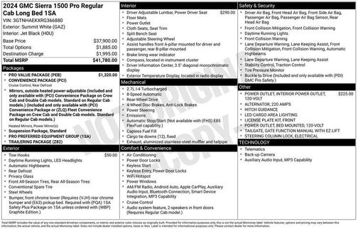 2024 GMC Sierra 1500 Pro