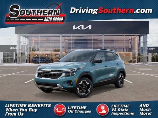 Blue / Black 2026 Kia Seltos S