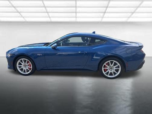 Blue 2024 Ford Mustang GT Premium