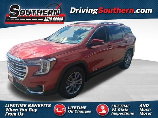 Red 2023 GMC Terrain SLT