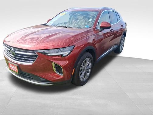 Red 2022 Buick Envision Preferred