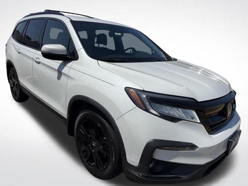 White 2021 Honda Pilot Black Edition