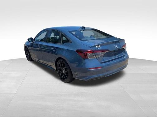 Blue 2025 Honda Civic Sport