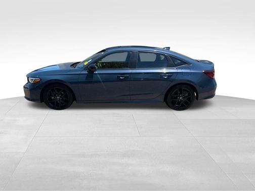 Blue 2025 Honda Civic Sport