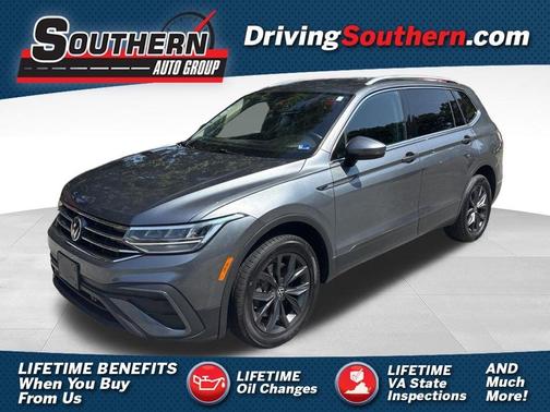 Platinum Gray Metallic 2022 Volkswagen Tiguan 2.0T SE