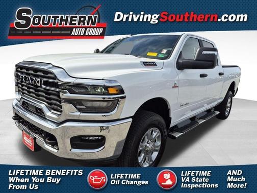 White 2025 RAM 2500 Big Horn