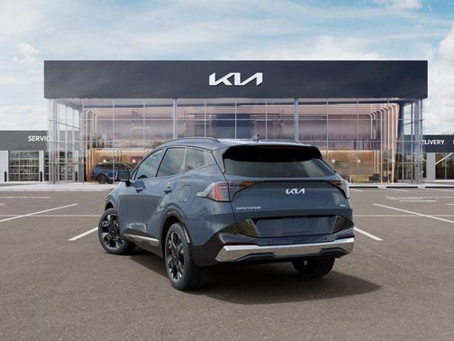 Blue 2027 Kia Sportage Hybrid SX-Prestige