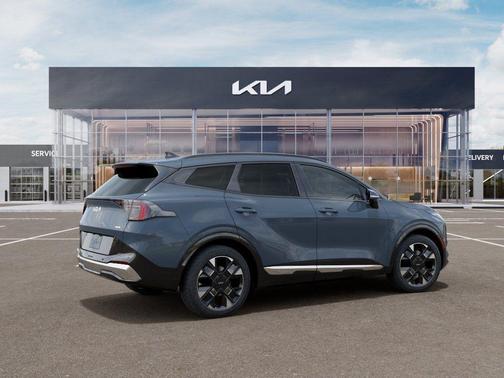 Blue 2027 Kia Sportage Hybrid SX-Prestige